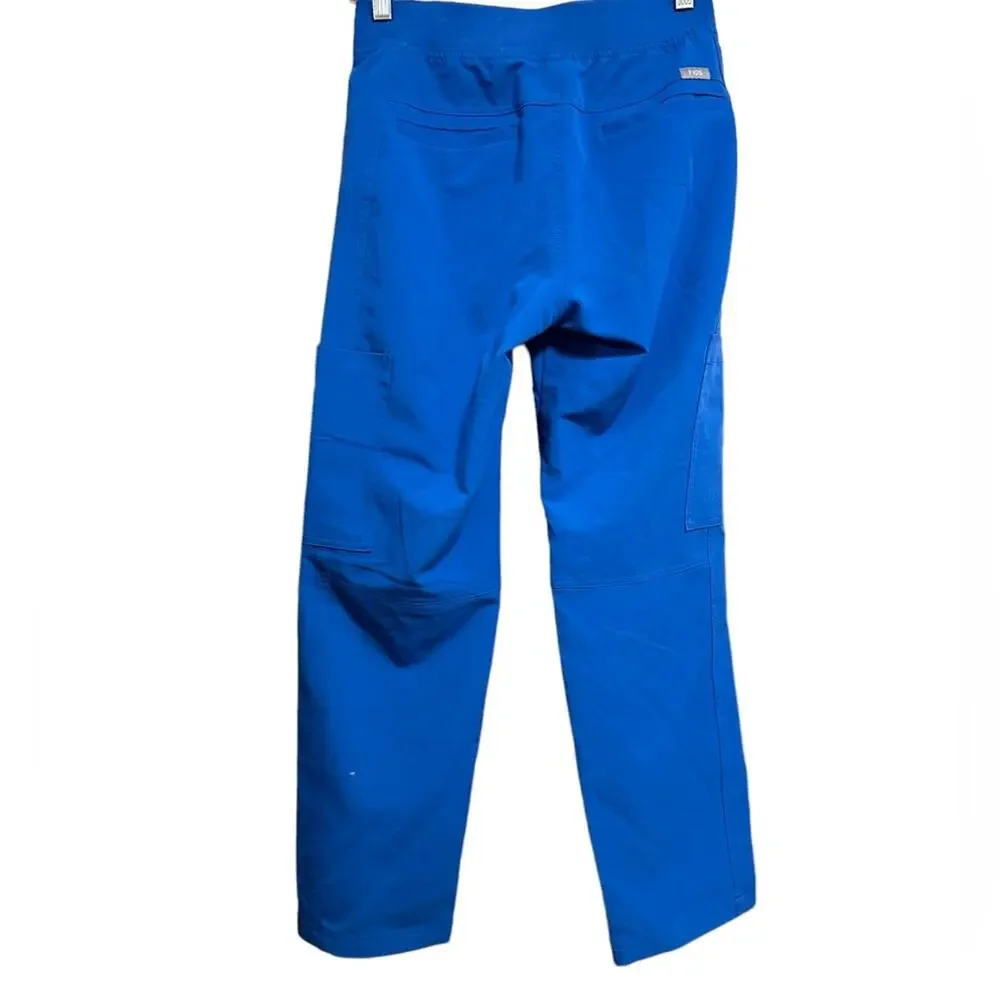 Figs Men’s Royal Blue Axim 2.0 Cargo Style Scrub Pant Size X-Small